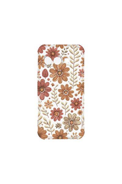 bestcase Противоударен калъф, съвместим с Google Pixel 9a, с флорален есенен ...