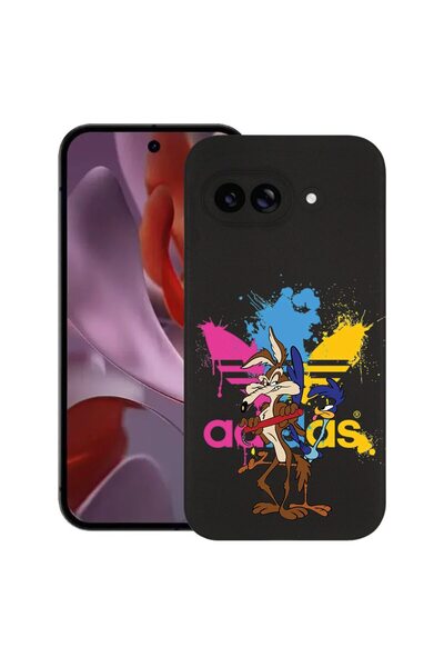 bestcase Тънък силиконов калъф за Google Pixel 9a, Road Runner Bip Bip, 19263...