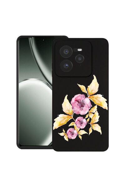 bestcase ¬Æ Husa pentru Realme GT 7 Pro cu Design Pastel Flowers, TPU Mat Ult...