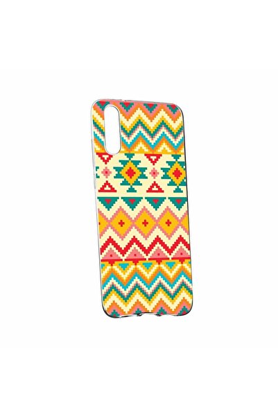 bestcase Husa Silicon, Transparent, Slim, Aztec, Huawei P20 Plus