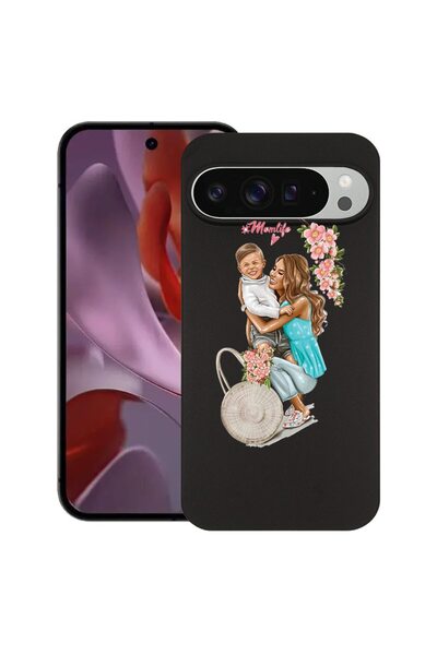 bestcase Husă subțire din silicon pentru Google Pixel 10 / Pixel 10 Pro, Mom ...