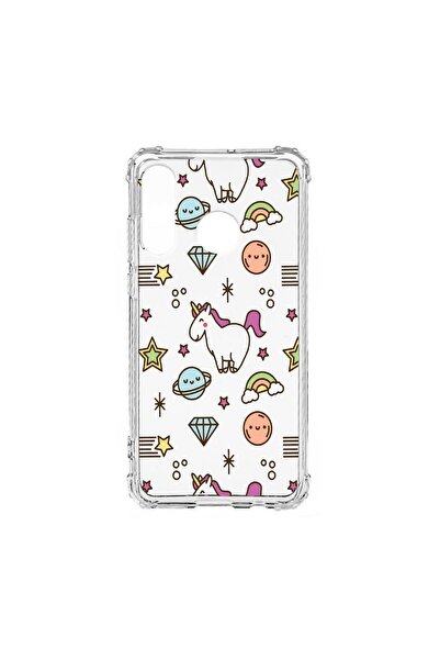 bestcase Husă Antișoc din Silicon Compatibilă cu Huawei P30 Lite, Unicorn - u...