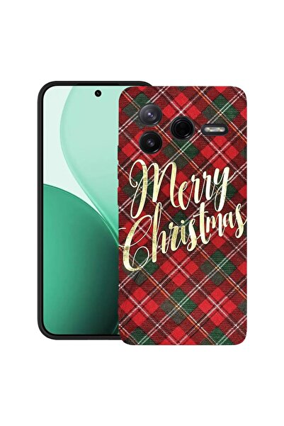bestcase ¬Æ Husa TPU Ultra Slim Compatibil cu Poco F7 Pro, cu Design Merry Ch...