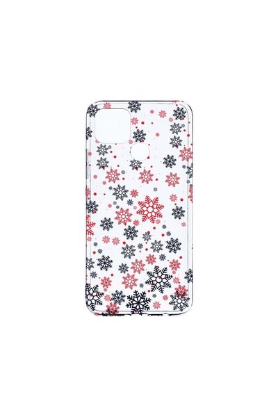 bestcase Διαφανής Θήκη Σιλικόνης 2MM, Συμβατή με Realme C12 / C25s, Χιονί, Αν...