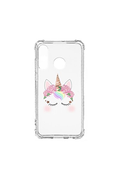 bestcase Husă Antișoc din Silicon Compatibilă cu Huawei P30 Lite, Unicorn, Pr...