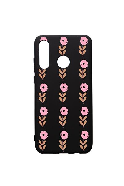bestcase Husa de protectie Huawei P30 Lite, Flowers, silicon, cu interiorul d...