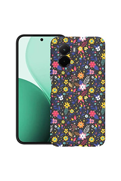 bestcase Υπέρλεπτη Θήκη TPU Συμβατή με Poco M7, με Σχέδιο Λουλουδιών, 3119618...