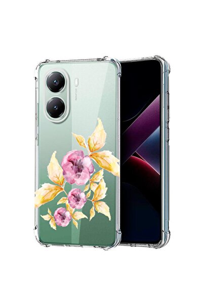 bestcase Αντικραδασμική Θήκη για Poco X7 Pro, Παστέλ Λουλούδια, 1988230 AS 1893