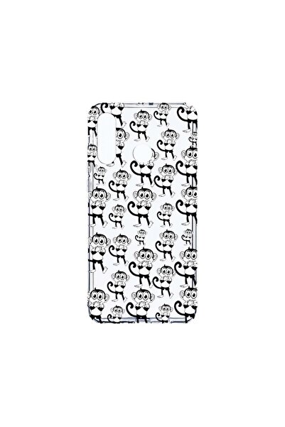 bestcase Διαφανής Θήκη Σιλικόνης 2MM, Συμβατή με Huawei P30 Lite, Monkeys, Αν...