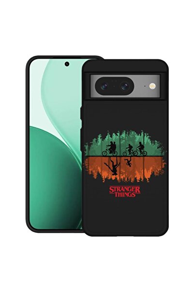 bestcase Υπέρλεπτη Θήκη TPU Συμβατή με Google Pixel 8, με σχέδιο Stranger Thi...