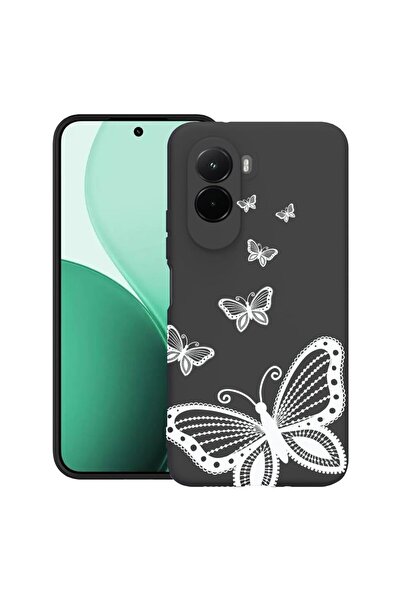bestcase Υπέρλεπτη Θήκη TPU Συμβατή με Poco M7, με Σχέδιο Πεταλούδας, 3119618...