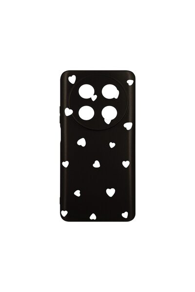 bestcase Λεπτή Θήκη Σιλικόνης 0.8MM, Συμβατή με Huawei Nova 12i, Σχέδιο Καρδι...