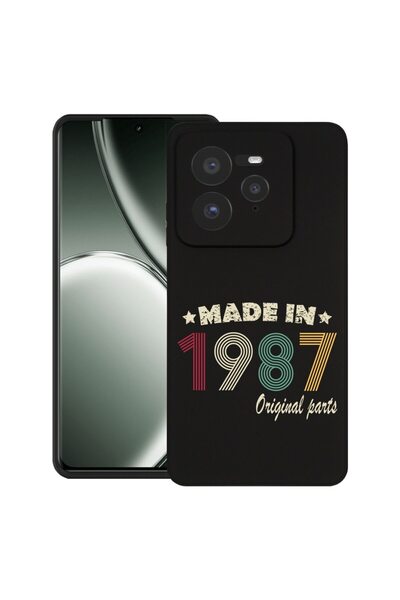 bestcase ¬Æ Husa pentru Realme GT 7 Pro cu Design Original Parts 1987, TPU Ma...