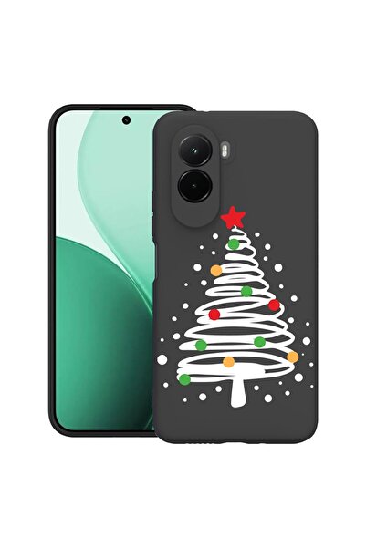 bestcase Υπέρλεπτη Θήκη TPU Συμβατή με Poco M7, με Σχέδιο Χριστουγεννιάτικου ...