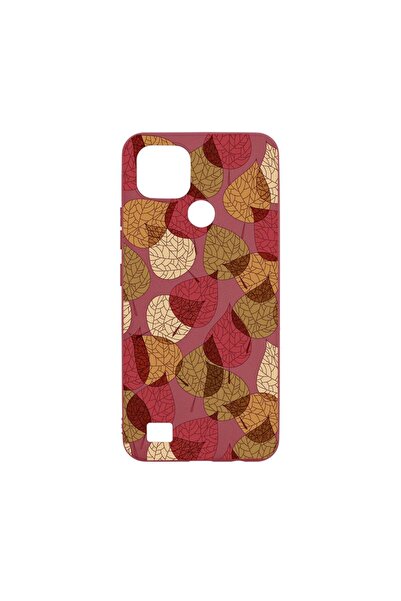 bestcase Θήκη σιλικόνης, Συμβατή με Realme C21, Φθινοπωρινή, ανθεκτική στη φθ...