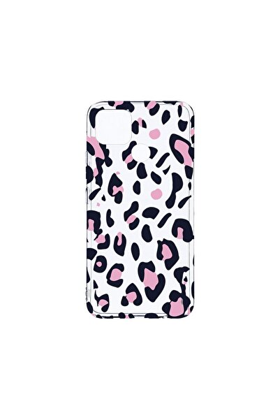 bestcase Διαφανής Θήκη Σιλικόνης 2MM, Συμβατή με Realme C12 / C25s, Ροζ Σχέδι...