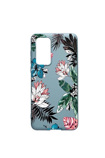 bestcase Husa Huawei P40, Tropical Flowers, rezistenta la uzura, anti-aluneca...