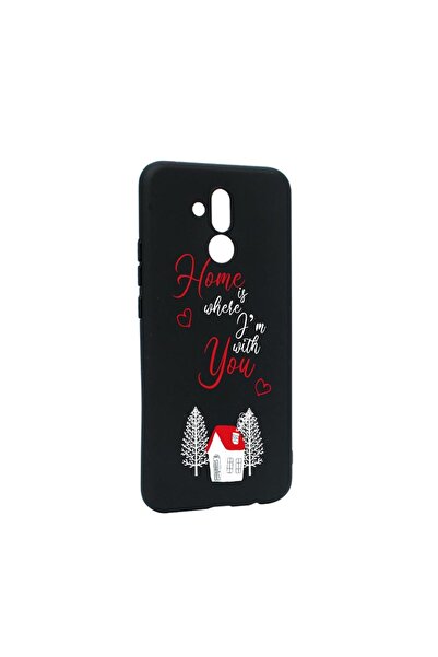 bestcase Husa Silicon Compatibila Cu Huawei Mate 20 Lite, Home Is Where, rezi...