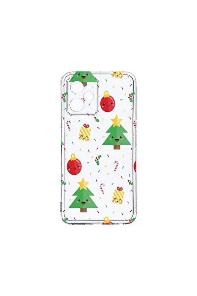 bestcase Husa BestCase¬Æ Clear Silicon 2MM, Compatibila Cu Realme C35, Xmas T...