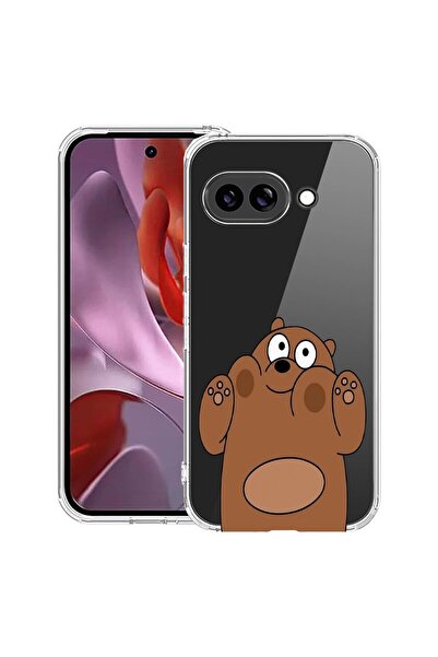 bestcase ¬Æ Anti Shock Case 1.5mm Compatible with Google Pixel 10a, with Bear...