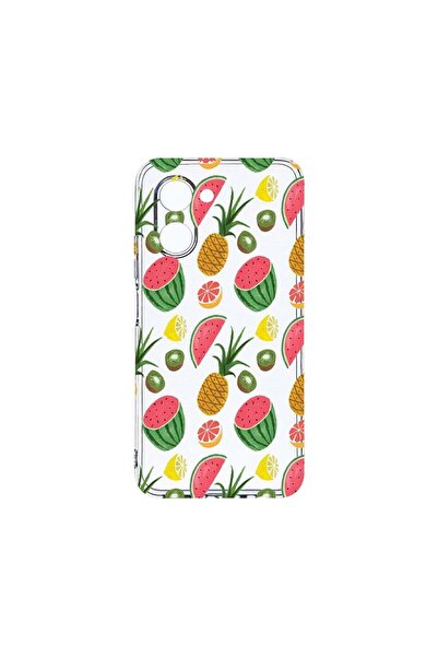 bestcase Διαφανής Θήκη Σιλικόνης 2MM, Συμβατή με Realme C33, Σχέδιο Ανανά, Αν...