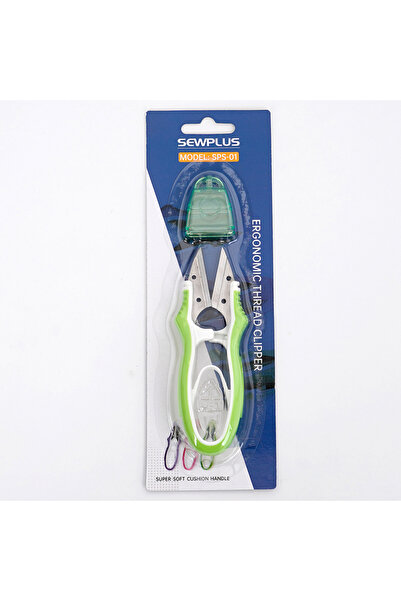 Choice B Soft Touch Mini Thread Scissors - Portable Ergonomic Sewing Snippers...