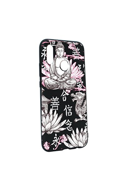 bestcase Θήκη σιλικόνης συμβατή με Huawei P20 Lite, Βούδας, ανθεκτική στη φθο...