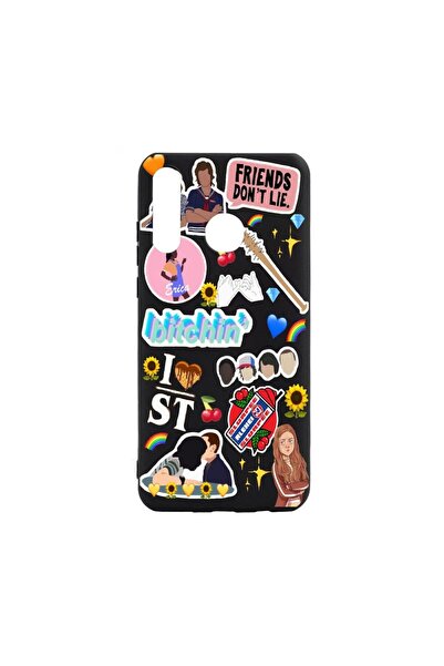 bestcase Husa Silicon Compatibila Cu Huawei P30 Lite, Friends Don't Lie, rezi...