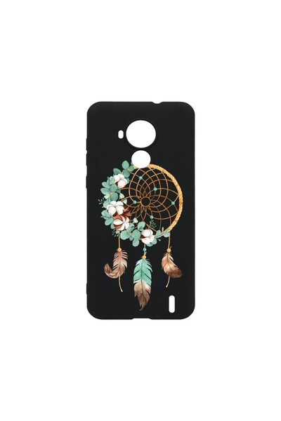 bestcase Λεπτή Θήκη Σιλικόνης 0.8MM, Συμβατή με Nokia C30, Dreamcatcher, Ανθε...