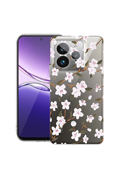 bestcase ¬Æ Husa pentru Realme GT 7 Pro cu Design Spring Flower, Clear Slim S...