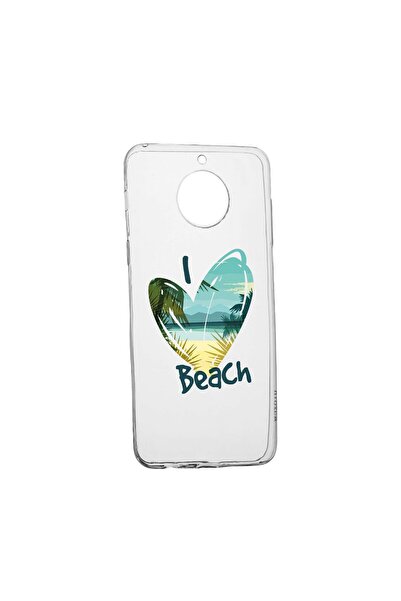 bestcase Silicone Case Compatible with Nokia C30, I Love Beach, wear-resistan...