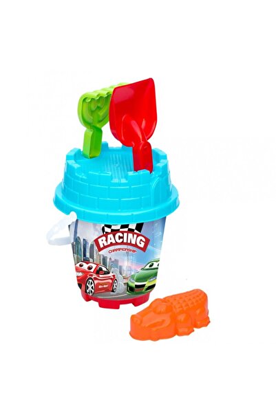 DEDE Set of 5 sand toys for boys Racing