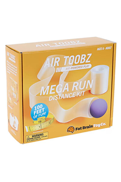 Fat Brain Toys Kit de extensie rutieră Air Toobz, tub flexibil de 30 m