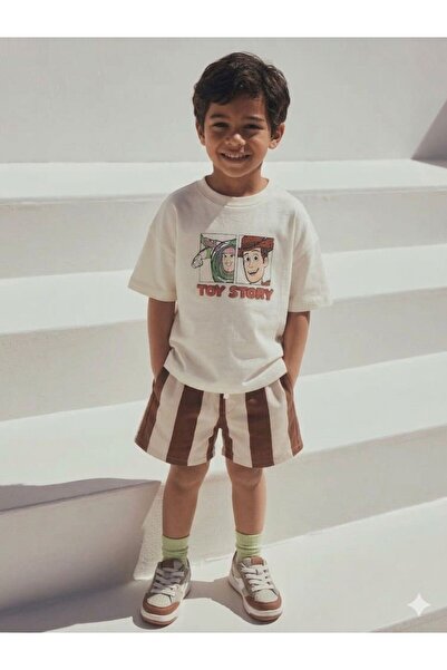 ciklet kids Set de jos și de sus pentru băiat cu pantaloni scurți