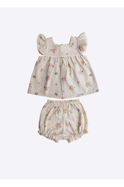 kitikate Bloom 2-Piece Set Beige