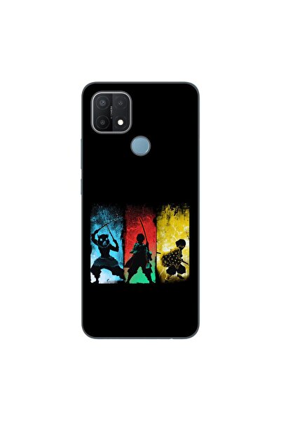 OEM Husa compatibila cu Oppo A15 si A15s Silicon Gel Tpu Model Demon Slayer Team