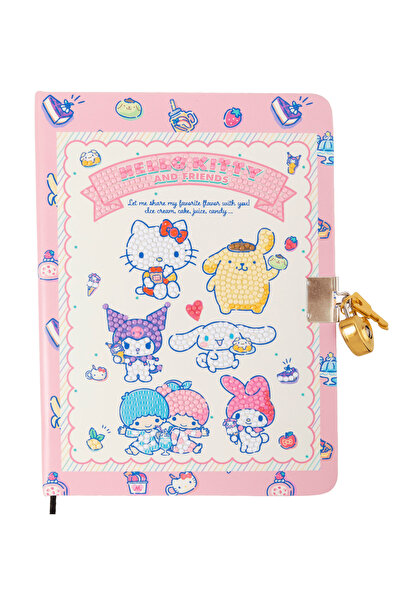 Craft Buddy Hello Kitty & Friends Crystal Art Secret Diary