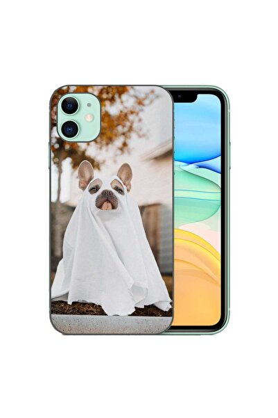 OEM Husa compatibila cu Apple iPhone 11 Silicon Gel Tpu Model Halloween Ghost...