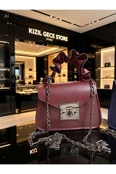 KIZIL GECE حقيبة كتف نسائية
