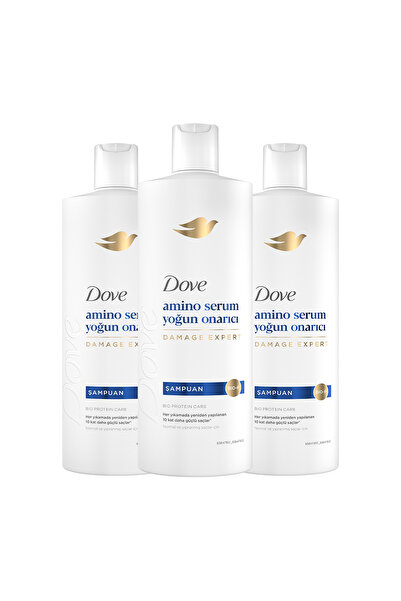 Dove Şampuan Amino Serum Yoğun Onarıcı 600 ml x3
