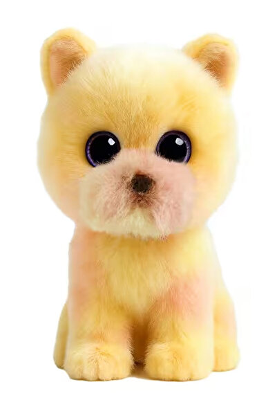 Feyza Oyuncak TY Beanie Babies Pomeranian Köpek Palmer Peluş Oyuncak | Sarı P...