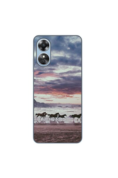 OEM Husa compatibila cu Oppo A17 Silicon Gel Tpu Model Cai Alergand