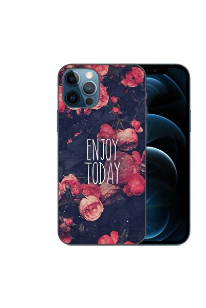 OEM Husa compatibila cu Apple iPhone 12 Pro Max Silicon Gel Tpu Model Enjoy T...