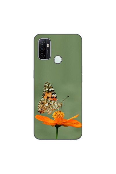 OEM Θήκη συμβατή με Oppo A53 από σιλικόνη gel TPU με σχέδιο πεταλούδας