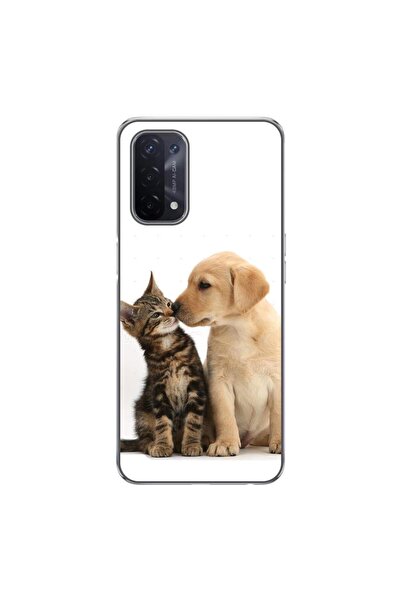 OEM Husa compatibila cu Oppo A54 5G, A74 5G Silicon Gel Tpu Model Pisicuta Ca...