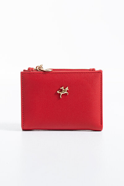 DEV 3 ADAM Nasbag Red Color Women's Card Holder - Wallet (Width:12 X Length:9)