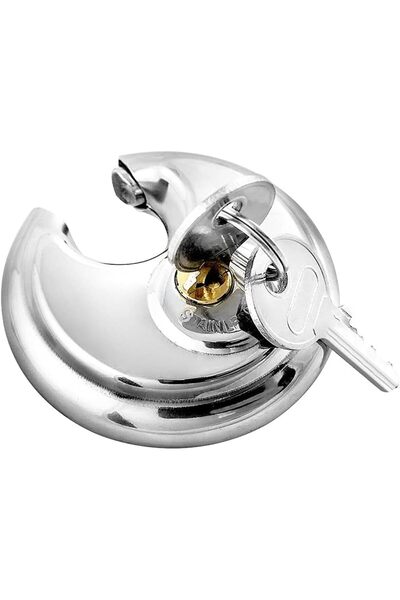 OEM Lacat solid rotund grosime za 9mm, 2 chei, locuri inguste greu accesibil