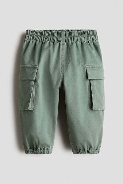 H&M بنطلون شحن قطني