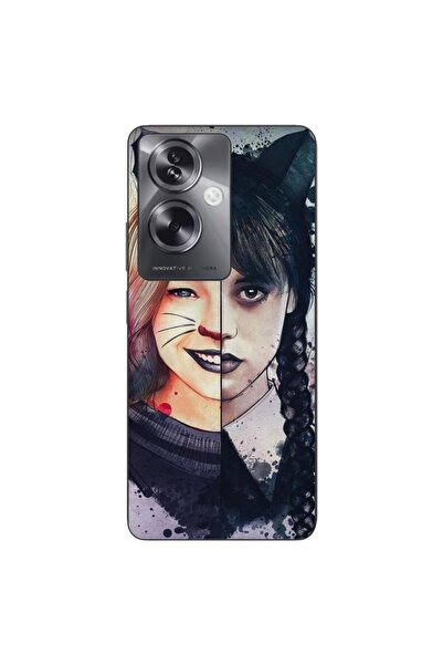 OEM Husa compatibila cu Oppo A79 5G Silicon Gel Tpu Model Wednesday si Enid S...