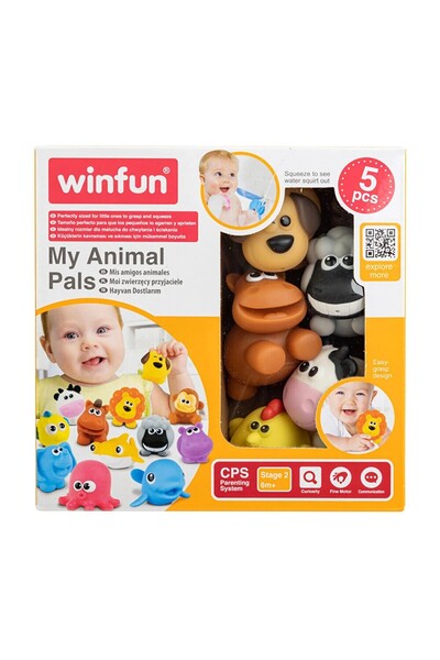 WINFUN Neşeli Çiftlik Arkadaşlarım Banyo Oyuncağı